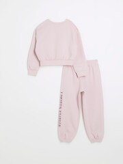 River Island Pink Girls Limited Edition Sequin Set - Image 2 of 4