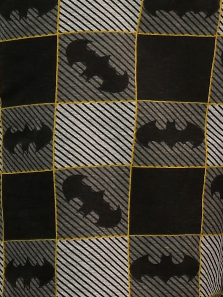 Character Black 100% Cotton Batman Pyjamas - Image 2 of 2
