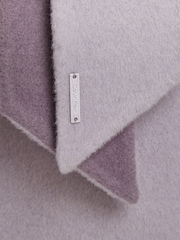 Calvin Klein Purple Reversible Wrap Coat - Image 2 of 6