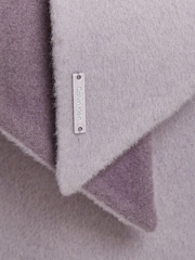Calvin Klein Purple Reversible Wrap Coat - Image 6 of 6