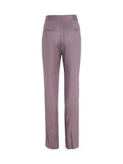Calvin Klein Slim Purple Straight Trousers - Image 5 of 6