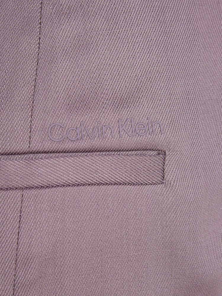 Calvin Klein Slim Purple Straight Trousers - Image 6 of 6