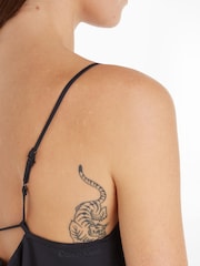 Calvin Klein Recycled Midi Slip Dress - Image 3 of 6