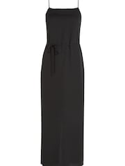 Calvin Klein Recycled Midi Slip Dress - Image 4 of 6