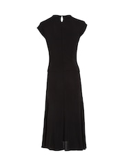 Calvin Klein Fit & Flare Black Dress - Image 5 of 6