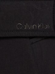 Calvin Klein Crinkle Wrap Black Jacket - Image 6 of 6