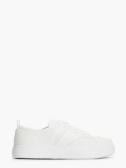Calvin Klein Low Top White Trainers - Image 1 of 6
