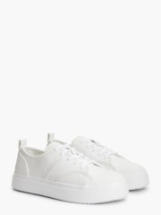 Calvin Klein Low Top White Trainers - Image 3 of 6
