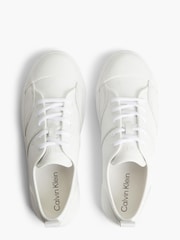 Calvin Klein Low Top White Trainers - Image 5 of 6