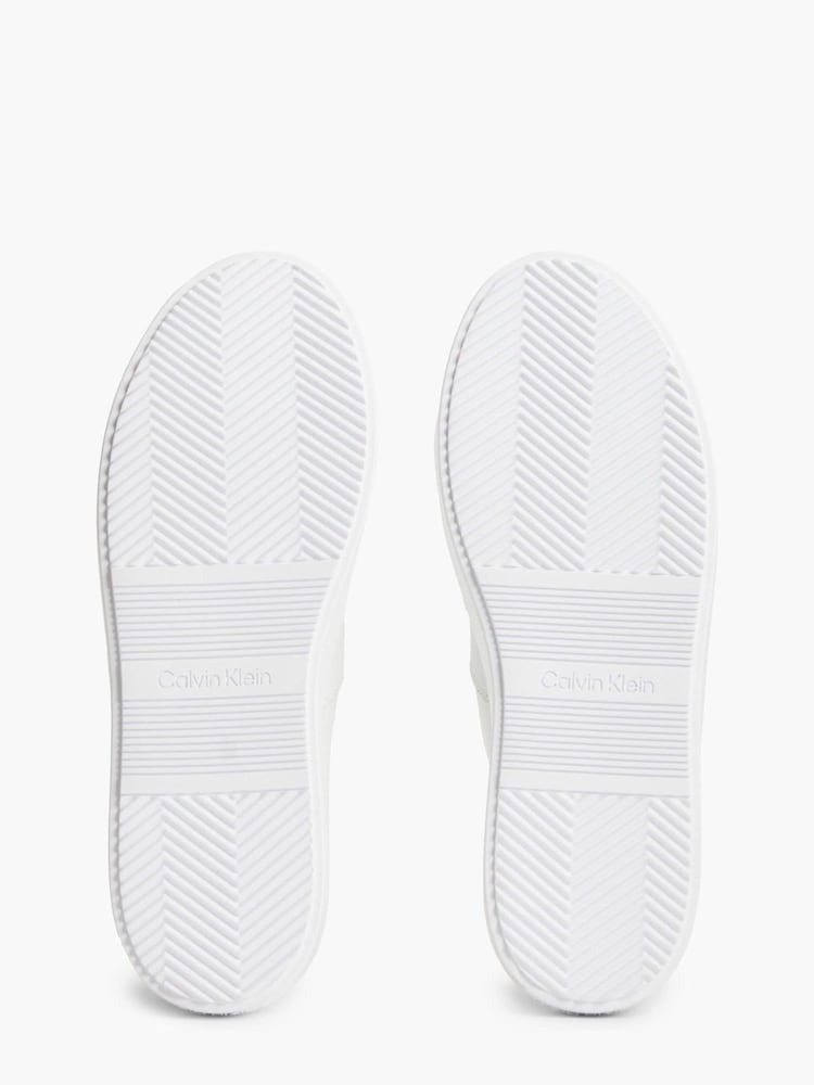 Calvin Klein Low Top White Trainers - Image 6 of 6