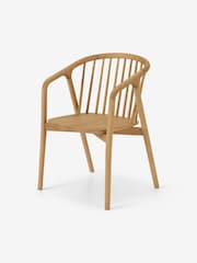 MADE.COM Oak Tacoma Carver Dining Chair - Image 1 of 3