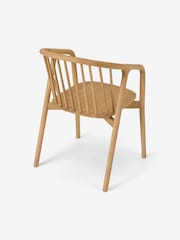 MADE.COM Oak Tacoma Carver Dining Chair - Image 2 of 3