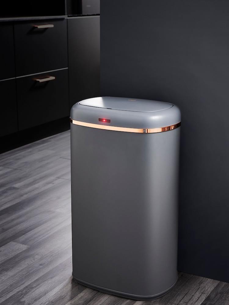 Tower Grey Cavaletto 58L Square Sensor Bin - Image 1 of 4