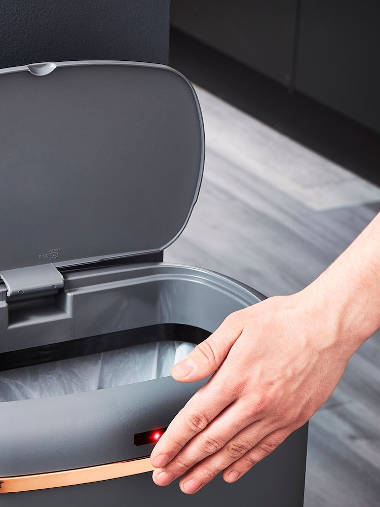 Tower Grey Cavaletto 58L Square Sensor Bin - Image 2 of 4