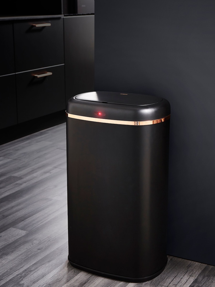 Tower Black Cavaletto 58L Square Sensor Bin - Image 1 of 4