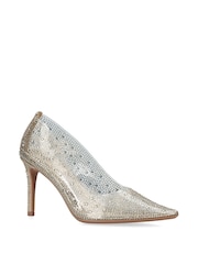Dourado - Carvela Lovebird Vinyl Shoes - Imagem 3 de 5
