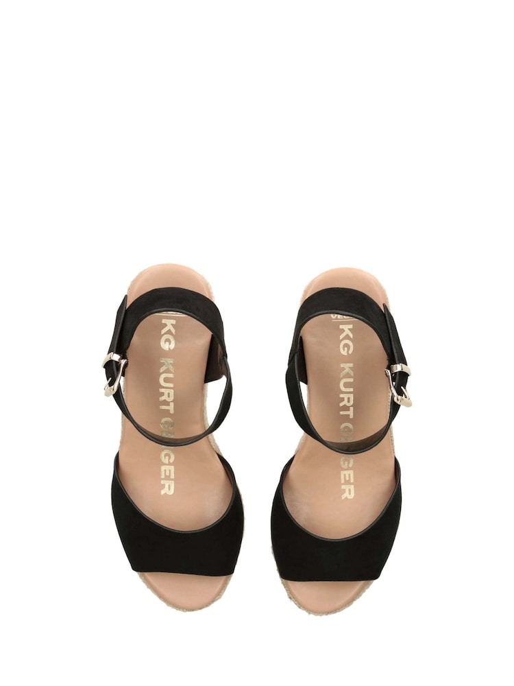 Negro - Sandalias con estampado de cachemira de KG Kurt Geiger - Imagen 5 de 5 Negro - Sandalias con estampado de cachemira de KG Kurt Geiger - Imagen 5 de 5