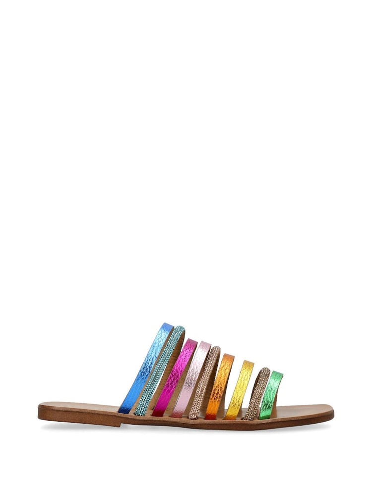 Kurt Geiger London Daisy Flat Sandals - Image 2 of 5 Kurt Geiger London Daisy Flat Sandals - Image 2 of 5