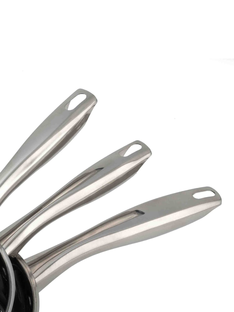 Salter Timeless 5 Piece Stainless Steel Pan Set - Image 4 of 4