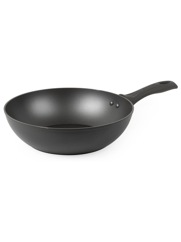 Salter Cosmos Matte Black 28cm Stir Fry Wok - Image 1 of 4 Salter Cosmos Matte Black 28cm Stir Fry Wok - Image 1 of 4