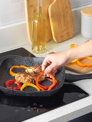 Salter Megastone Griddle Grill Pan 28cm - Image 1 of 4