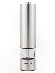 Salter Silver Rechargeable Salt and Pepper Mills with USB - Image 2 of 4