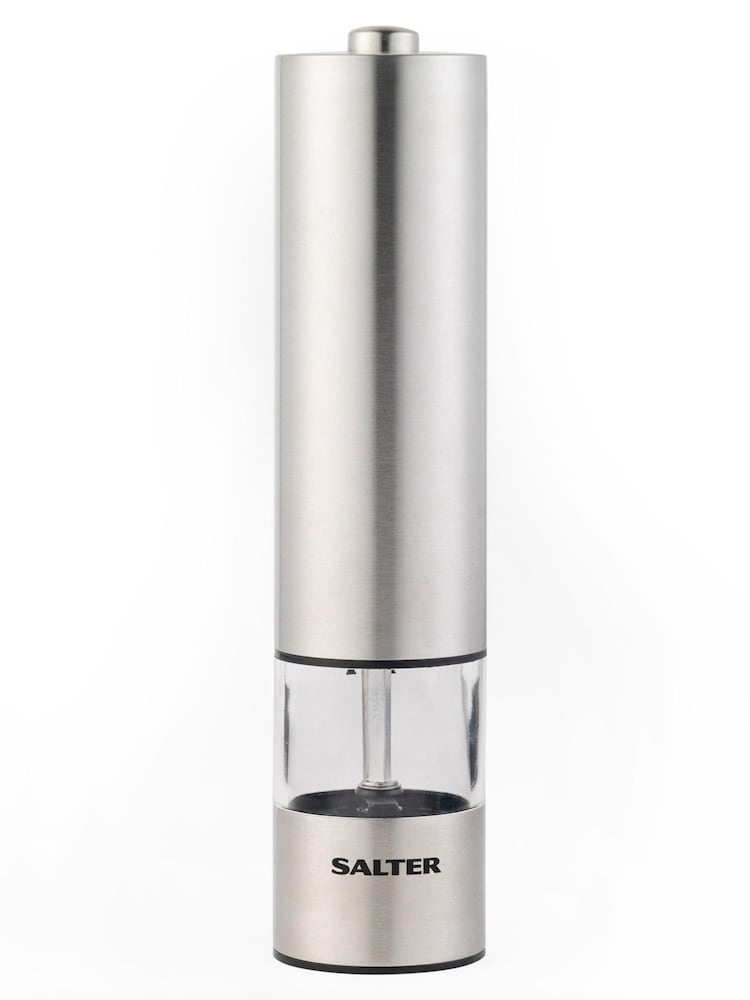 Salter Silver Rechargeable Salt and Pepper Mills with USB - Image 2 of 4