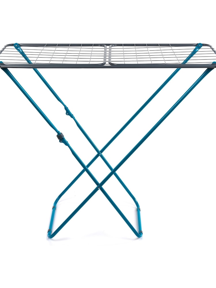 Beldray Blue Foldable Flat Top Clothes Airer - Image 2 of 4