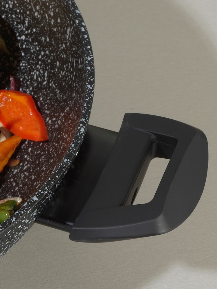 Salter Megastone Forged Aluminium Wok 28cm - Image 4 of 4