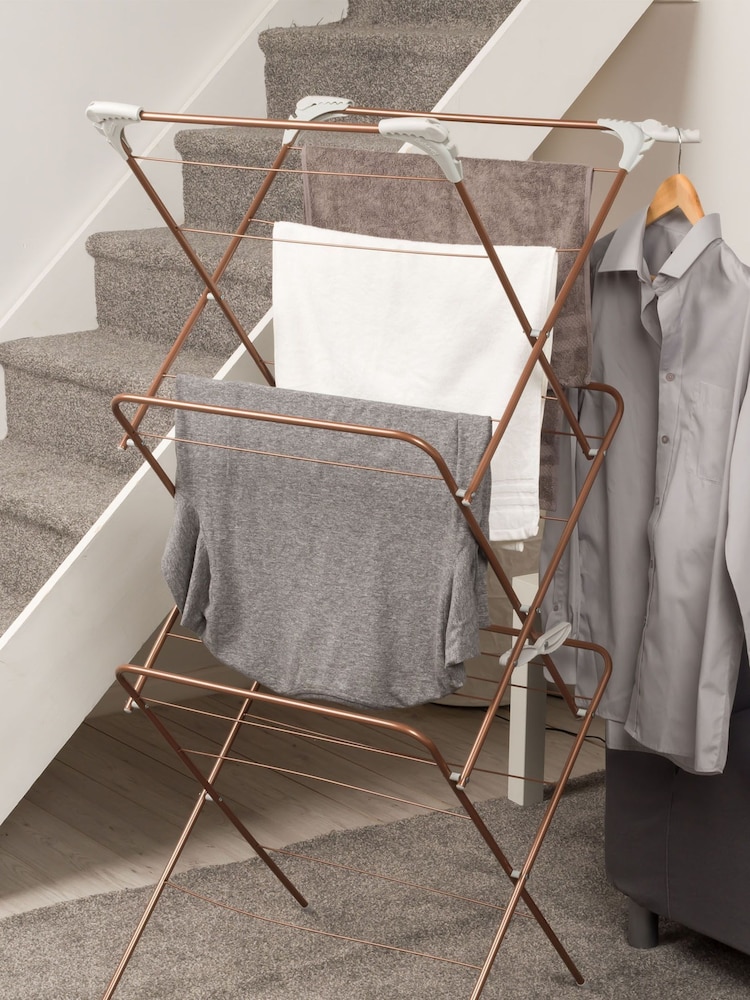 Beldray Glisten Rose Gold Elegant Clothes Airer - Image 1 of 4