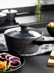Salter Megastone Forged Aluminium 3 Piece Saucepan Set - Image 4 of 4