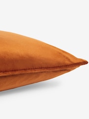 Light Orange 40 x 59cm Matte Velvet Cushion - Image 5 of 5