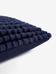 Navy 40 x 59cm Global Bobble Cushion - Image 5 of 5