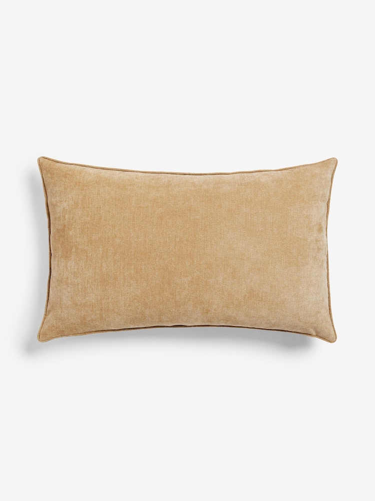 Gold 40 x 59cm Soft Velour Cushion - Image 2 of 5