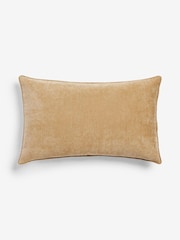 Gold 40 x 59cm Soft Velour Cushion - Image 3 of 5