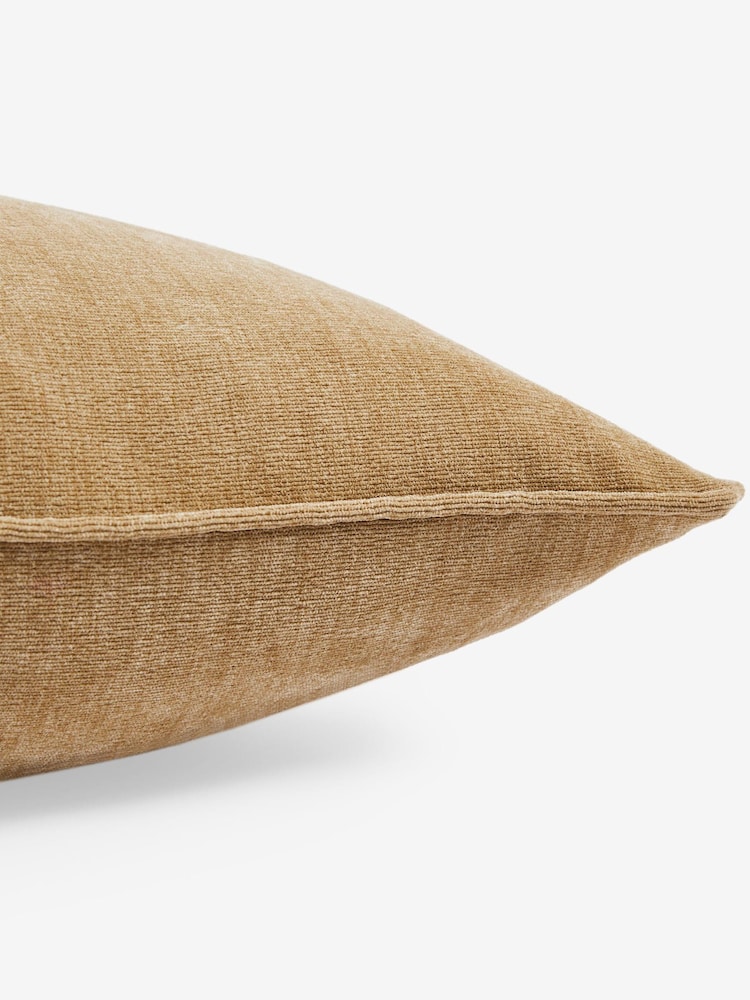 Gold 40 x 59cm Soft Velour Cushion - Image 5 of 5