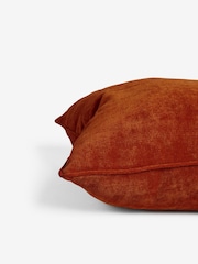 Burnt Orange 40 x 59cm Soft Velour Cushion - Image 6 of 6