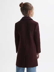 Reiss Berry Harlow 4-9 yrs Mid Length Wool Blend Coat - Image 5 of 6