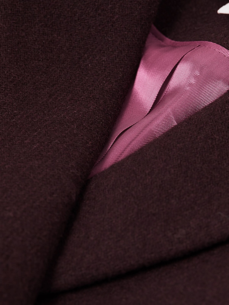 Reiss Berry Harlow 4-9 yrs Mid Length Wool Blend Coat - Image 6 of 6