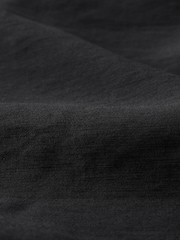 Black Tailored Elastic Back Wide Leg Trousers - Image 6 of 6