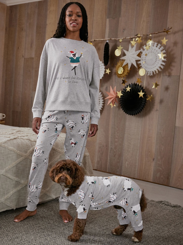Pet Pajamas Mum And Dog Matching Pjs Matching Christmas Christmas