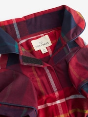 Red Check Matching Family Pet Christmas Cotton Pyjamas - Image 6 of 8