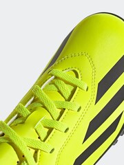 adidas Yellow Football X Crazyfast Club Turf Kids Boots - Image 8 of 9