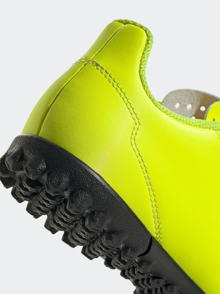 adidas Yellow Football X Crazyfast Club Turf Kids Boots - Image 9 of 9