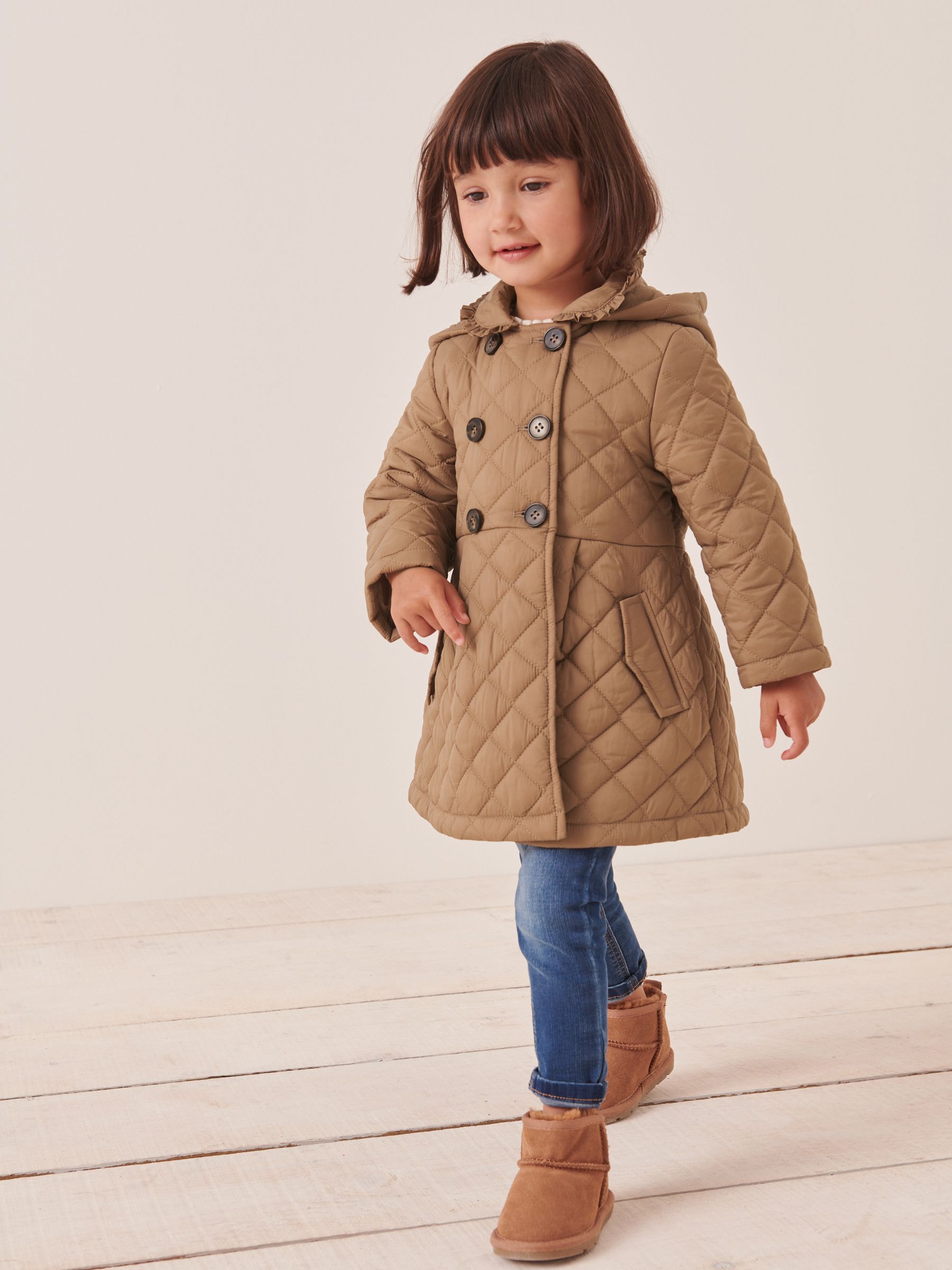 Next girls camel coat deals