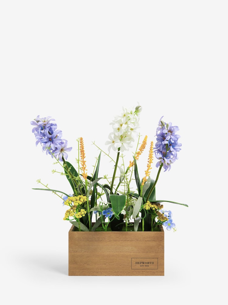 Künstliche Wiesenblumen in Box für das Fensterbrett - Bild 2 von 5