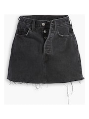 Levi's® Black Mid Blue Icon Skirt - Image 6 of 6