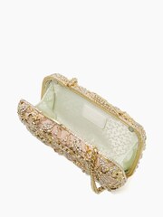 Dune London Nude Pewter Berkeley 30 Years Embellished Bag - Image 2 of 3