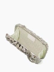 Dune London Gold Berkeley 30 Years Embellished Clutch Bag - Image 2 of 3