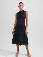 Hobbs Black Cathleen Dress - Image 1 of 4